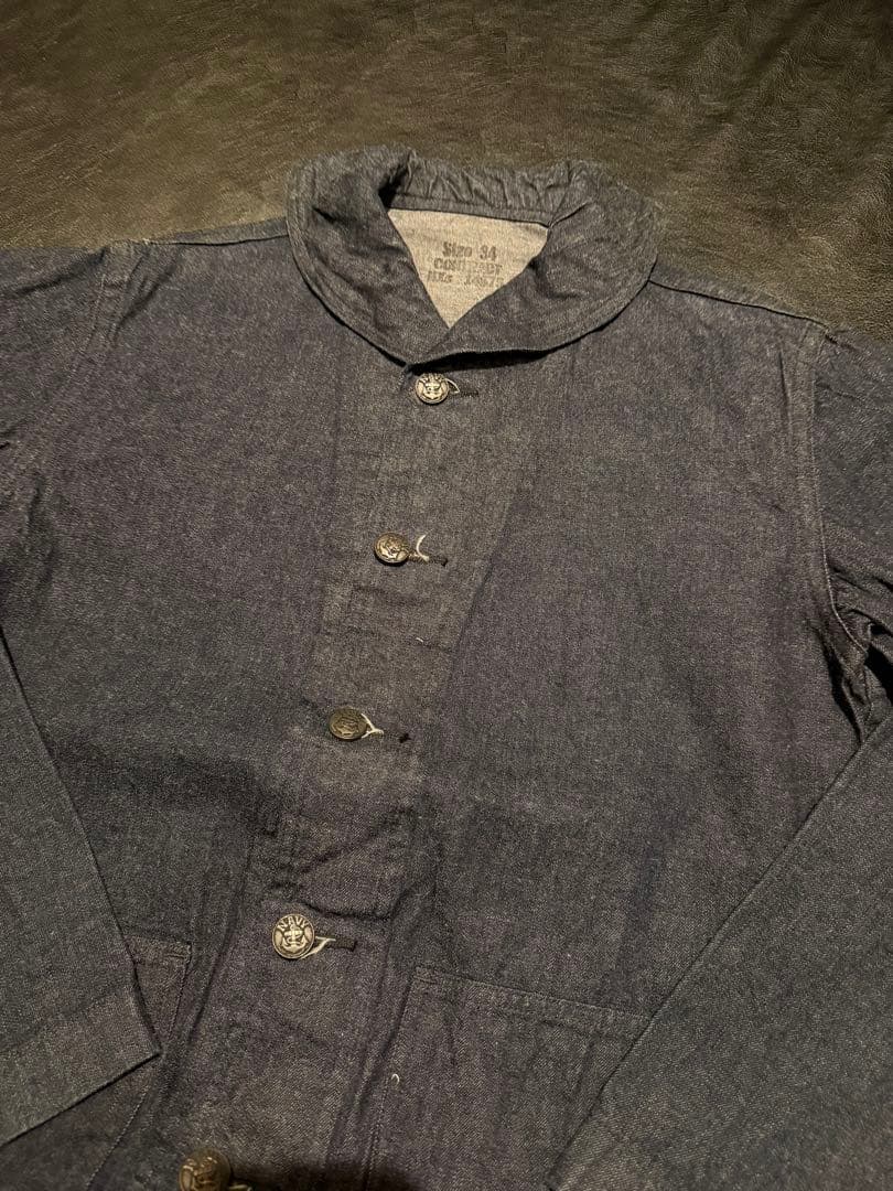 ジャケット・アウター BUZZ RICKSON'S U.S.NAVY DUNGAREE JUMPER