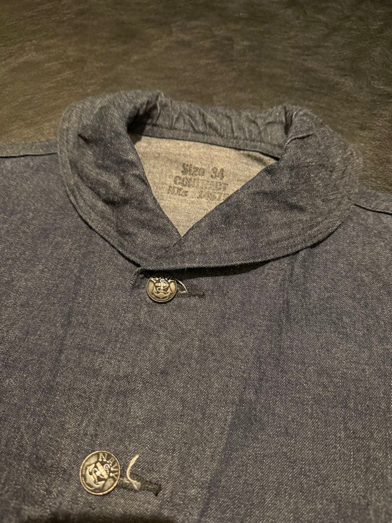 ジャケット・アウター BUZZ RICKSON'S U.S.NAVY DUNGAREE JUMPER