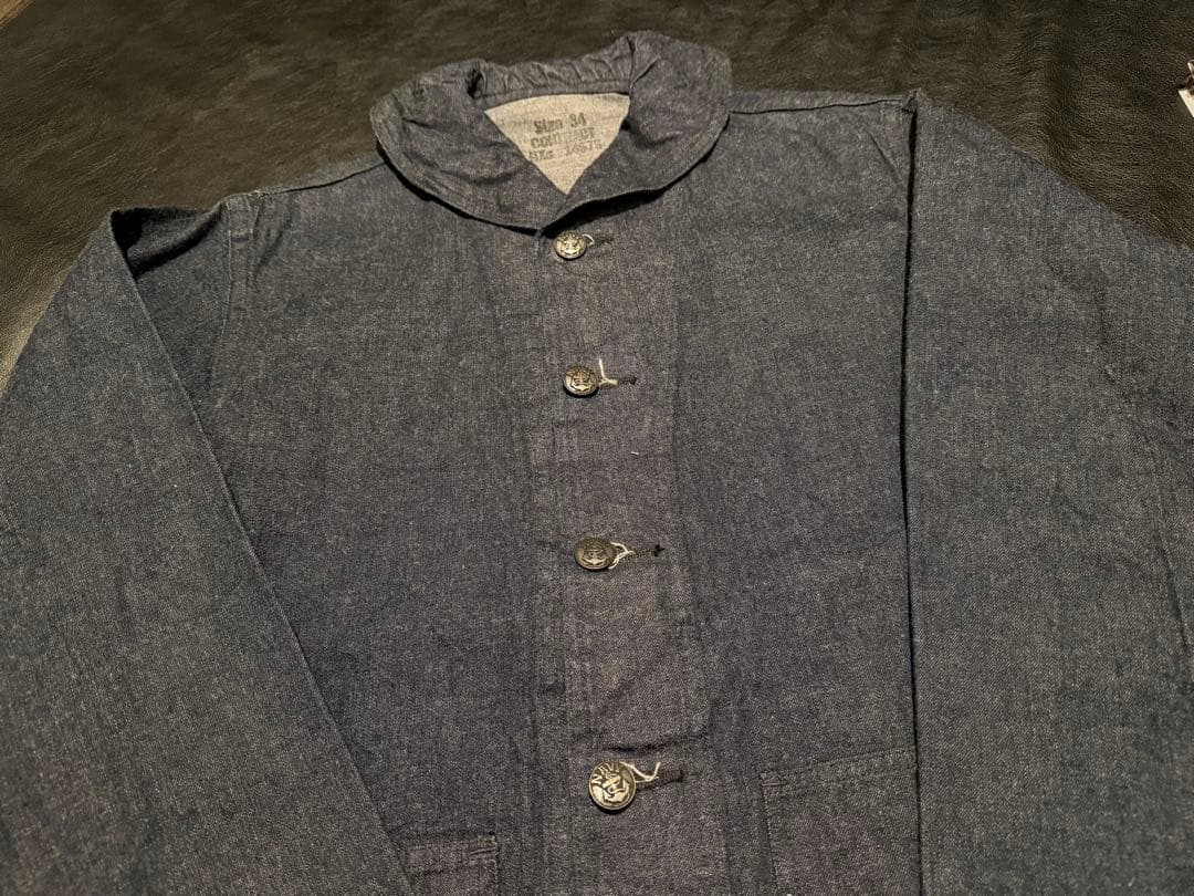 ジャケット・アウター BUZZ RICKSON'S U.S.NAVY DUNGAREE JUMPER