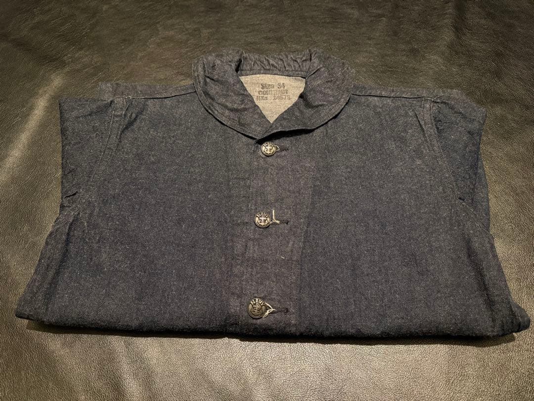 ジャケット・アウター BUZZ RICKSON'S U.S.NAVY DUNGAREE JUMPER