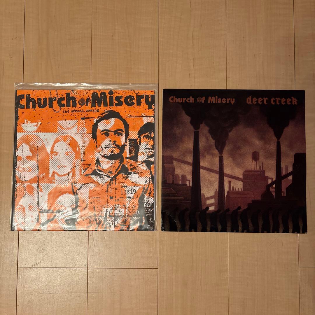 Church of Misery レコード2枚 deer creek LP