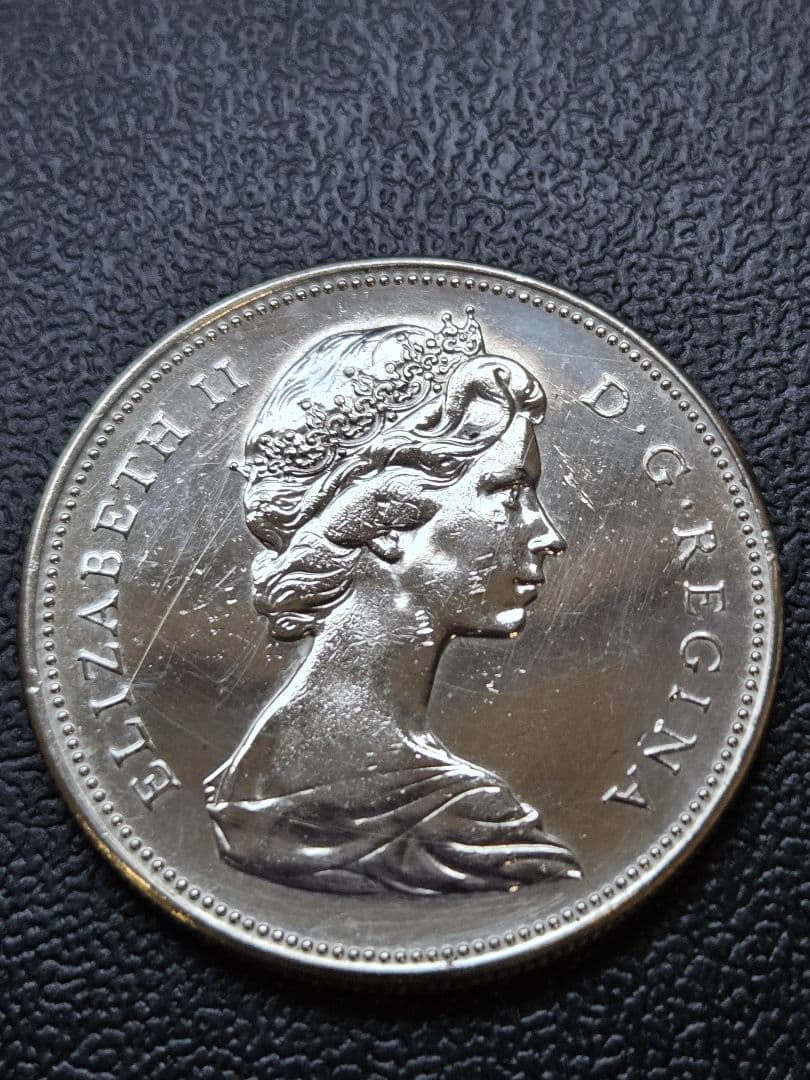 カナダ 1967年 1ドル銀貨建国100周年記念プルーフ