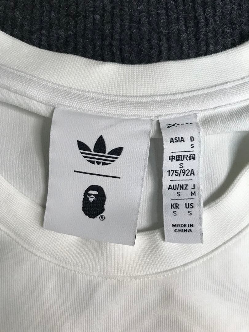 A BATHING APE アディダス Tシャツ S