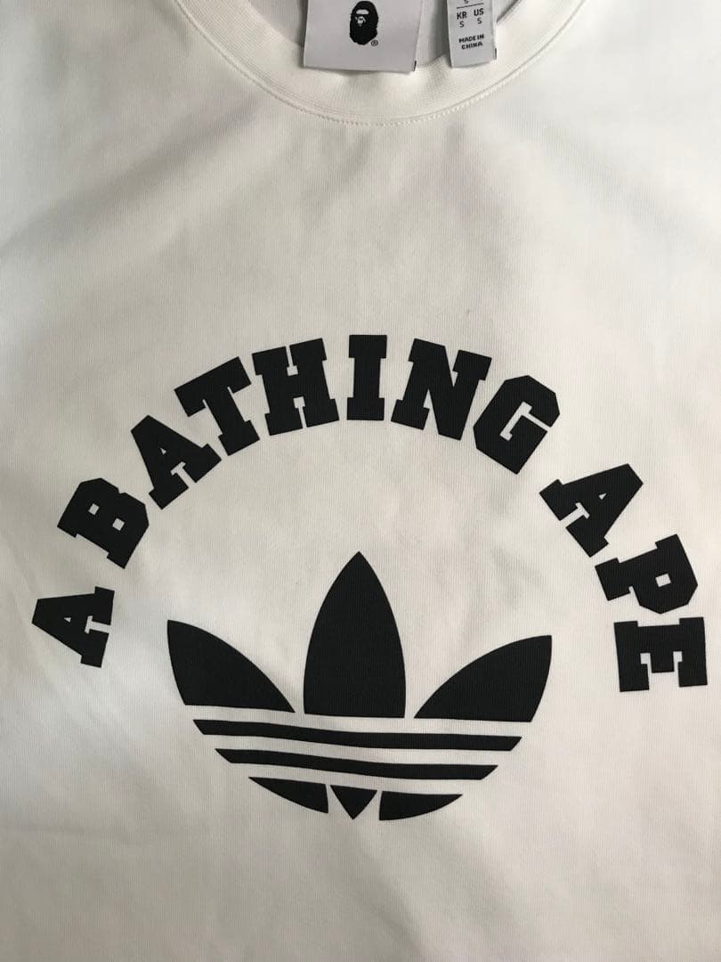A BATHING APE アディダス Tシャツ S