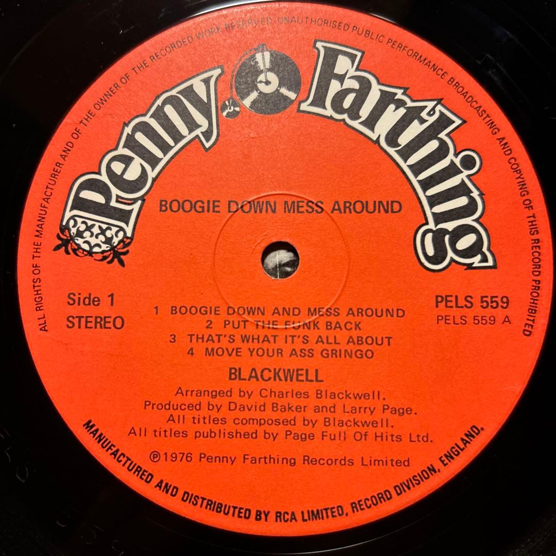洋楽 Blackwell Boogie Down Mess Around