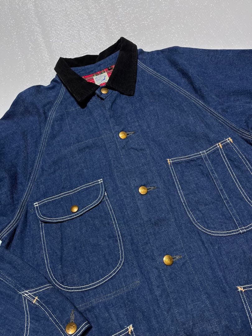 【美品】オアスロウ orslow 50's COVE RALL ビンテージ