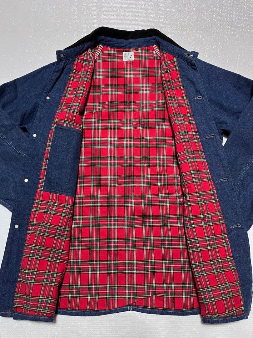 【美品】オアスロウ orslow 50's COVE RALL ビンテージ