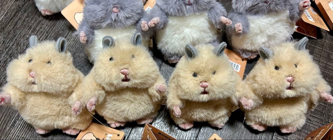 【ここな】 はむにぎり ハムスター マスコット　コンプセット