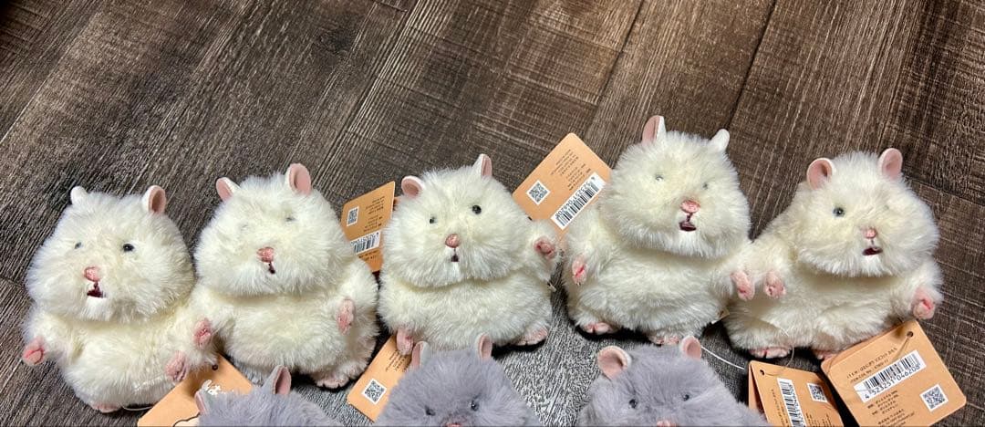 【ここな】 はむにぎり ハムスター マスコット　コンプセット