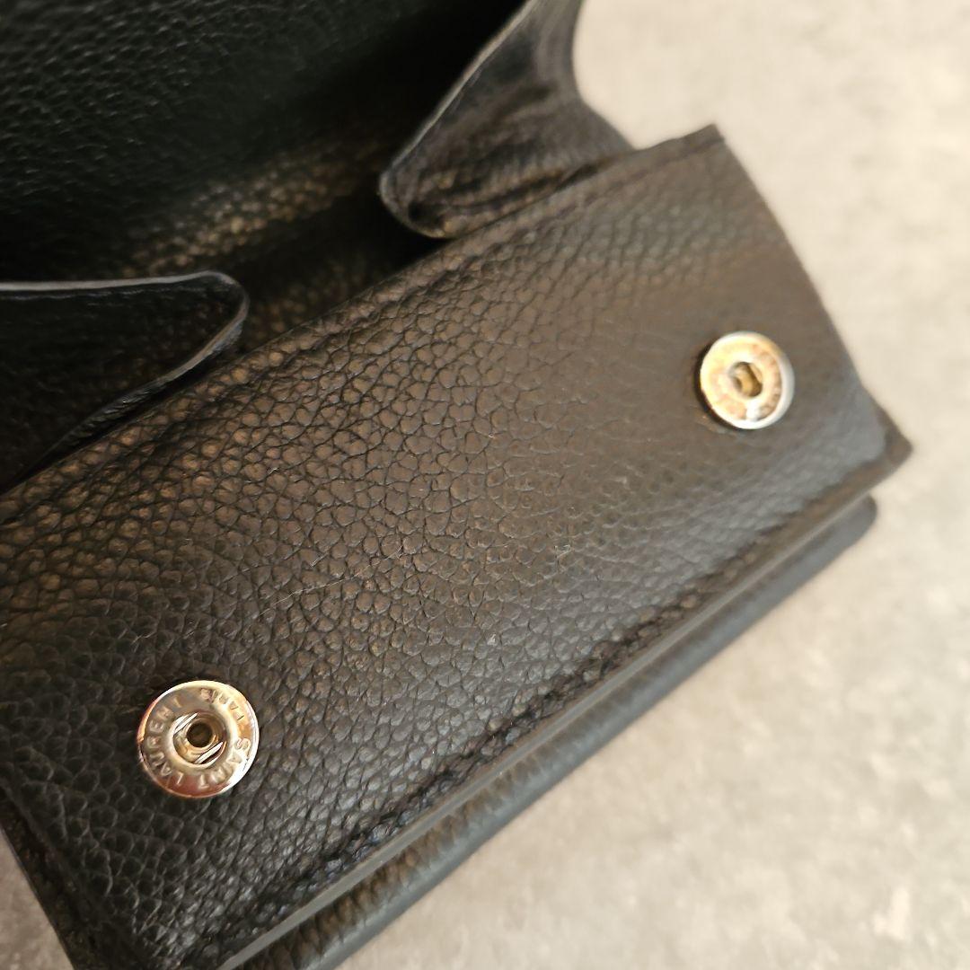 サンローラン　三つ折り財布