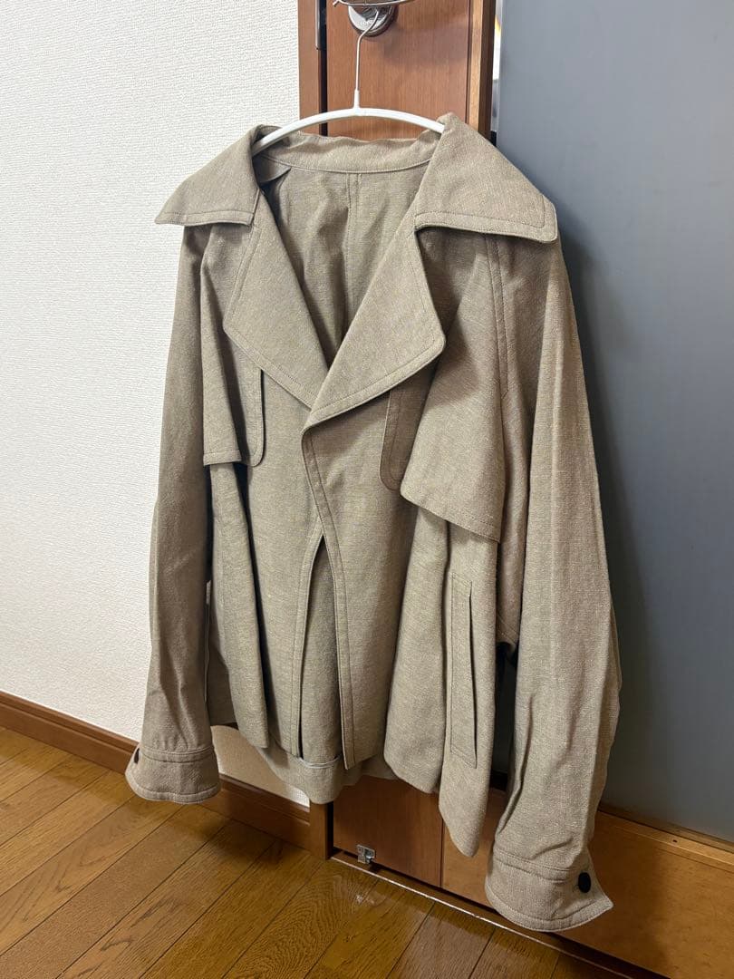 美品　IENA リネン混ジャケット