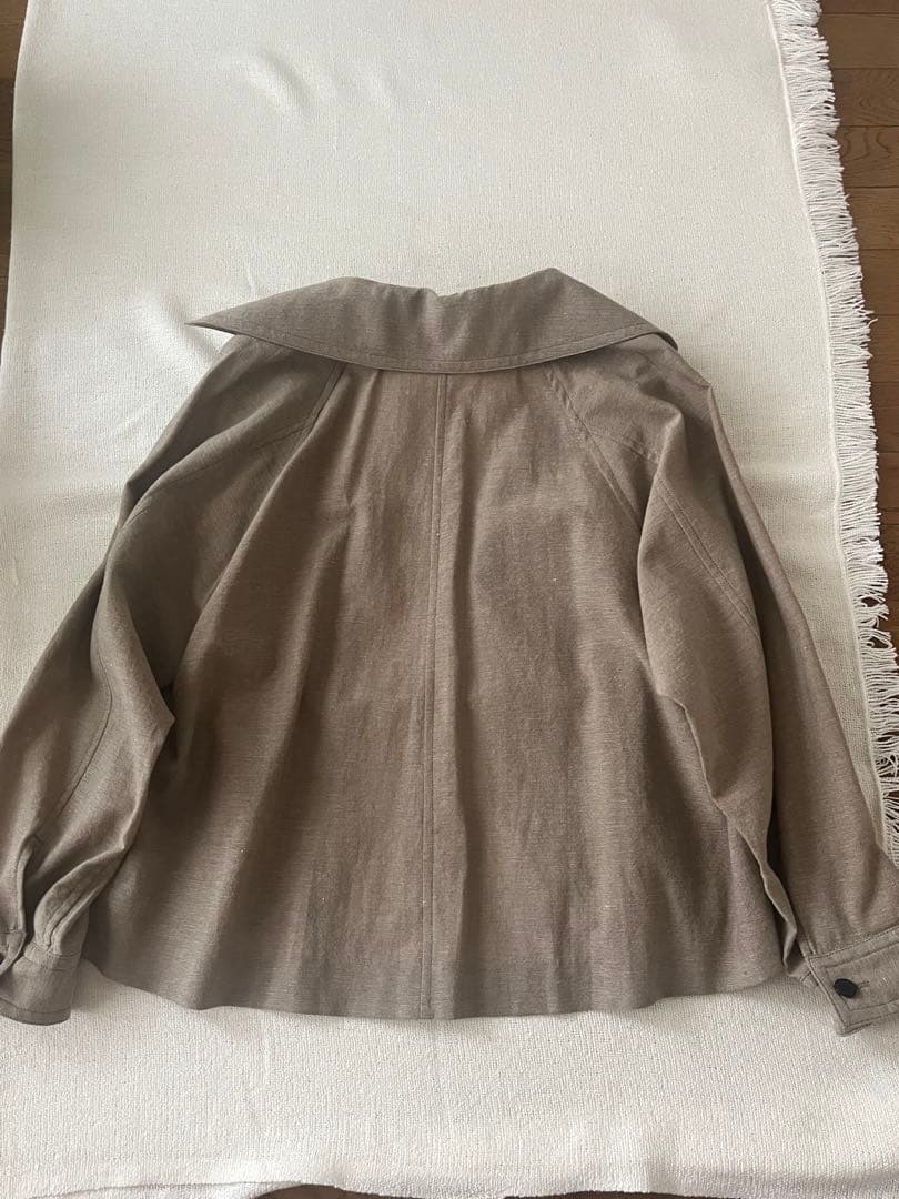 美品　IENA リネン混ジャケット
