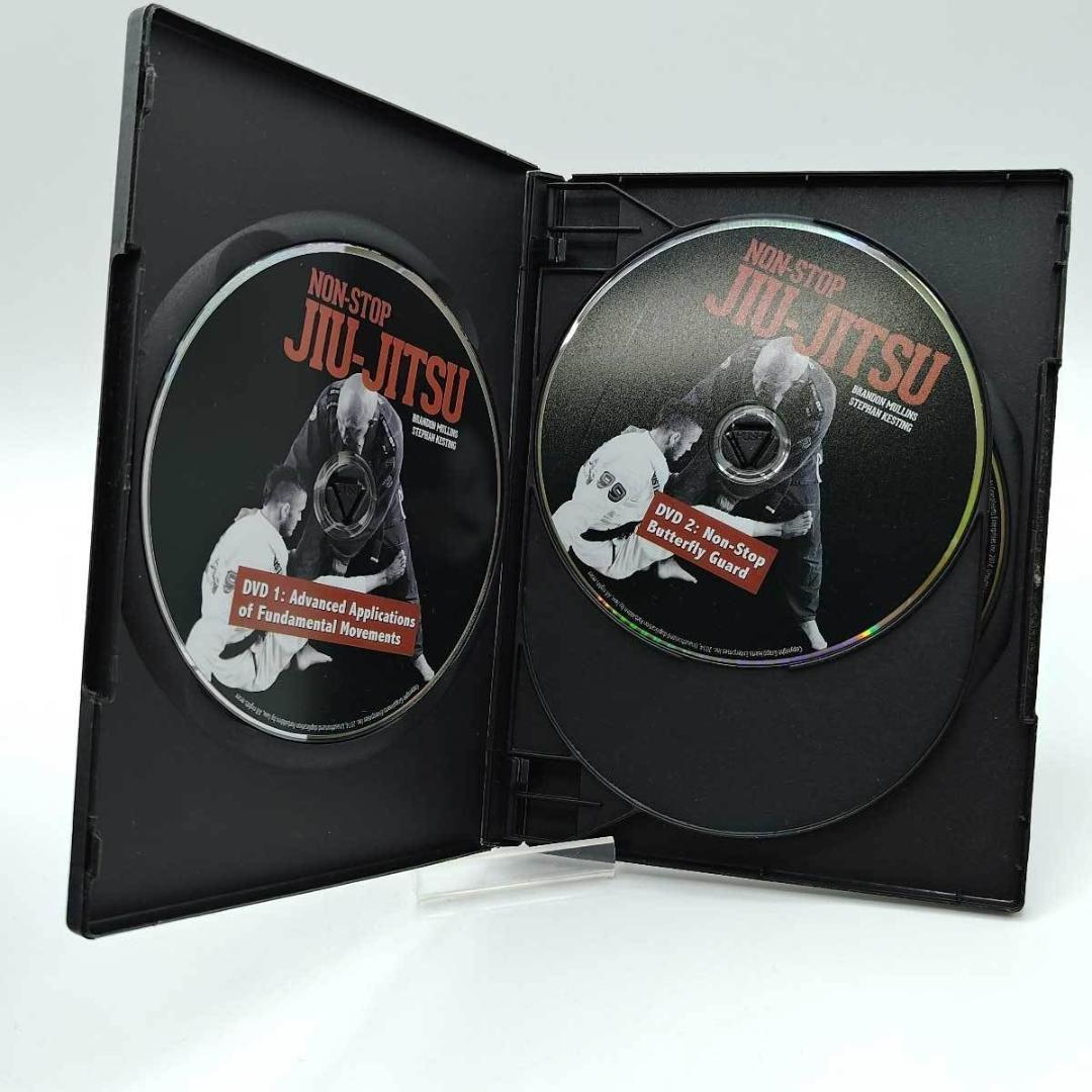 柔術DVD Non-Stop Jiu-Jitsu Sケースティング＆Bムリンス