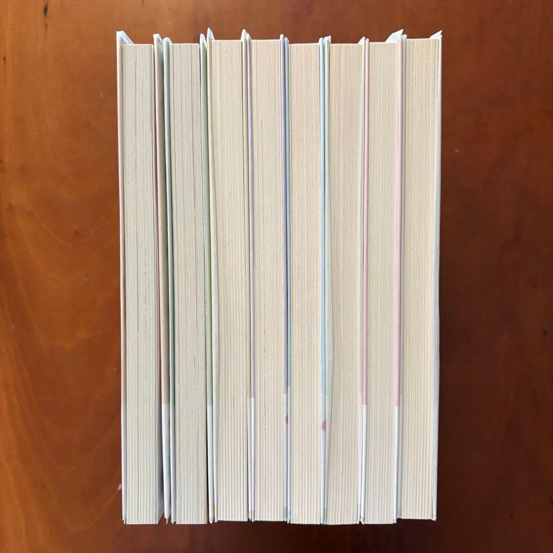 貼りまわれ!こいぬ 全8巻セット　(全冊初版、カバー帯付き。１巻シール未使用)