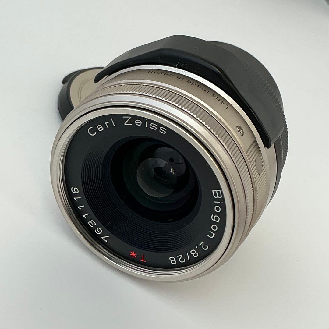 レンズ(単焦点) Carl Zeiss Biogon T* 28mm F2.8 CONTX G