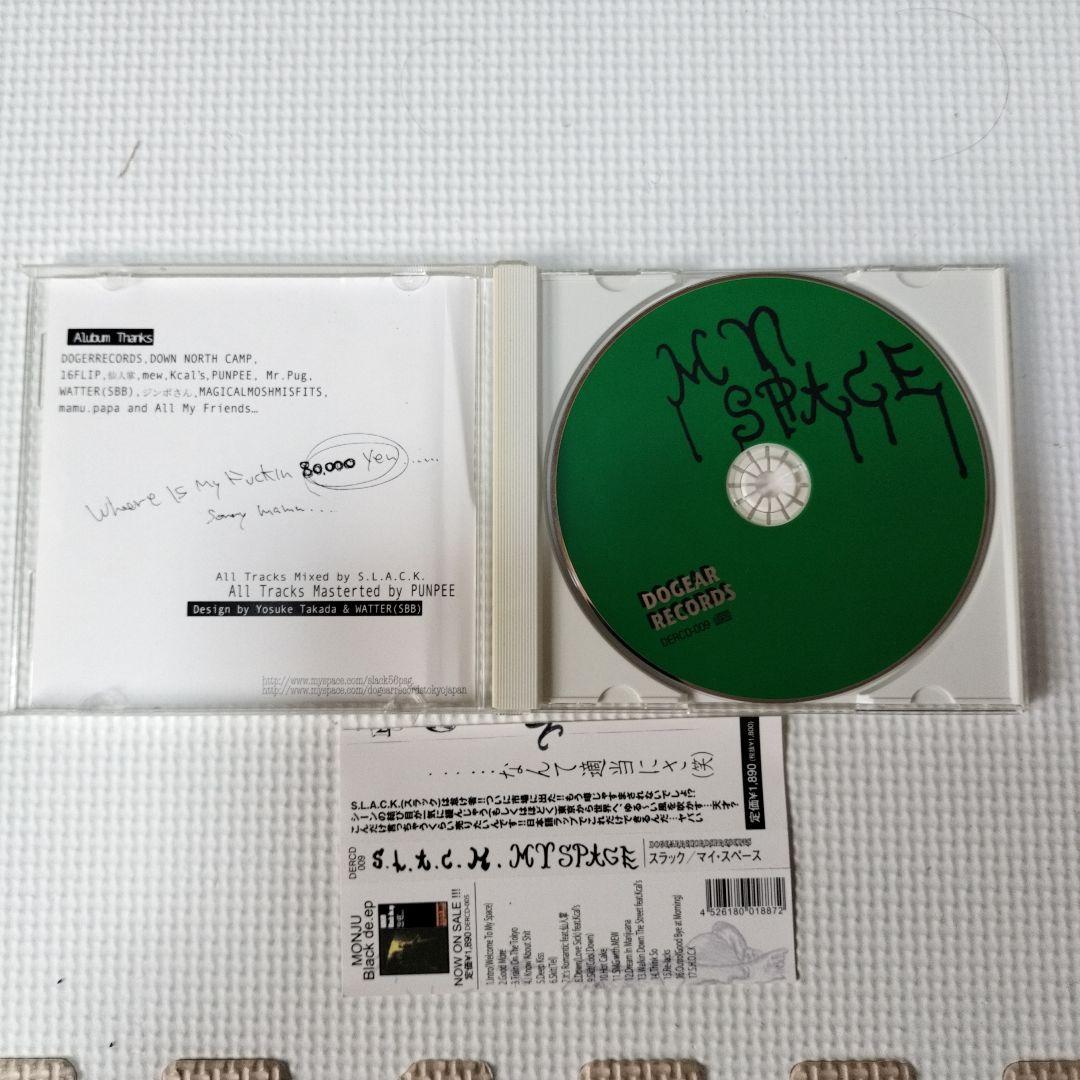 廃盤 CD S.L.A.C.K. / my space　帯付き