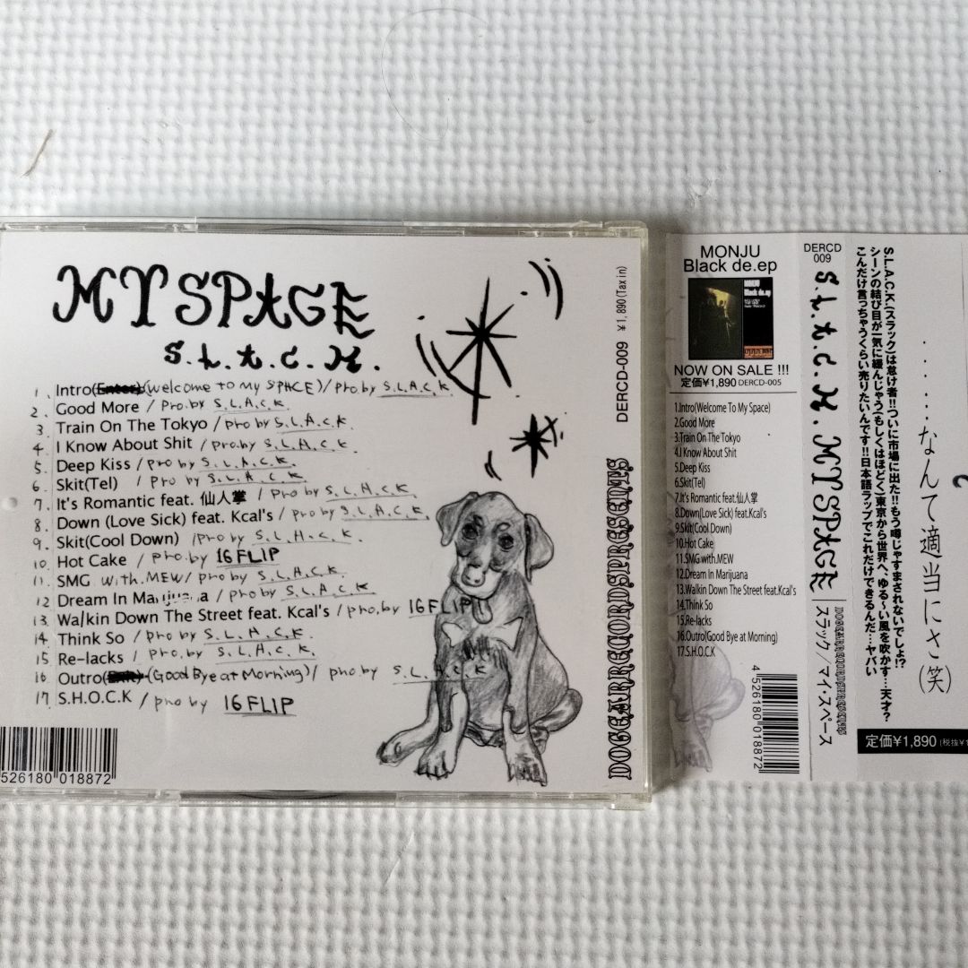 廃盤 CD S.L.A.C.K. / my space　帯付き