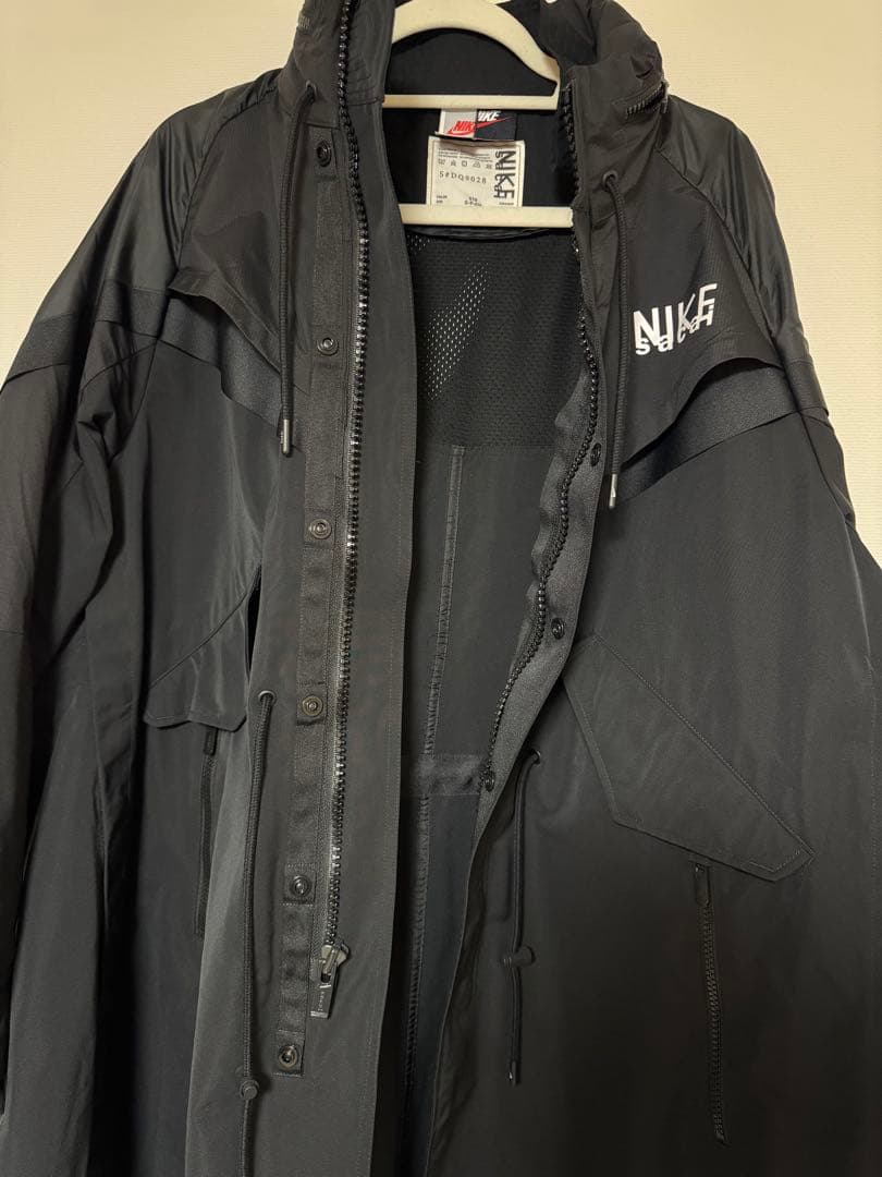 【美品】Nike x Sacai Trench Jacket ナイキ x サカイ