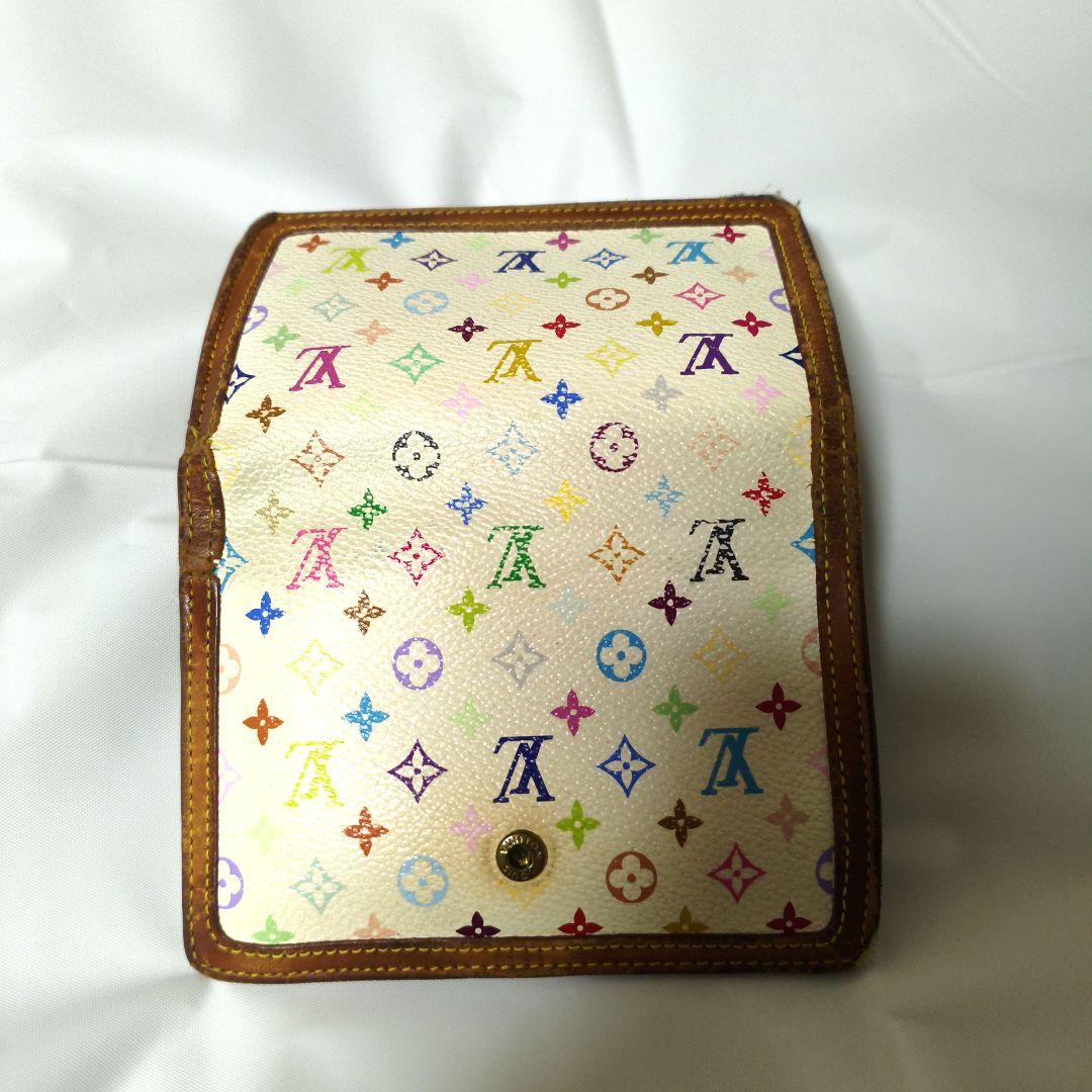 Louis Vuitton モノグラム・マルチカラー 二つ折り財布 がま口