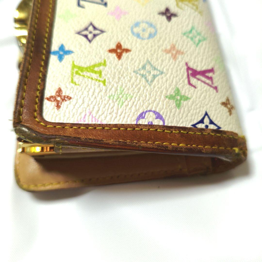 Louis Vuitton モノグラム・マルチカラー 二つ折り財布 がま口