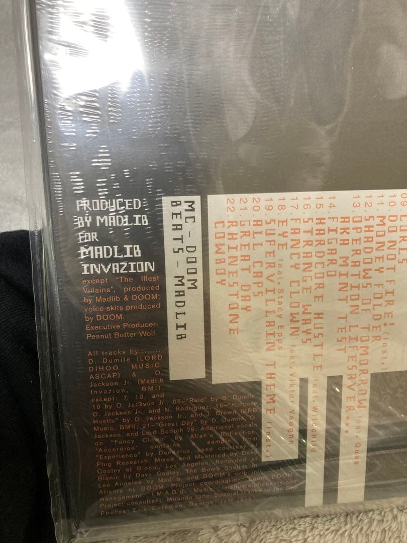 MF DOOM Madvillainy Madvillain LP レコード