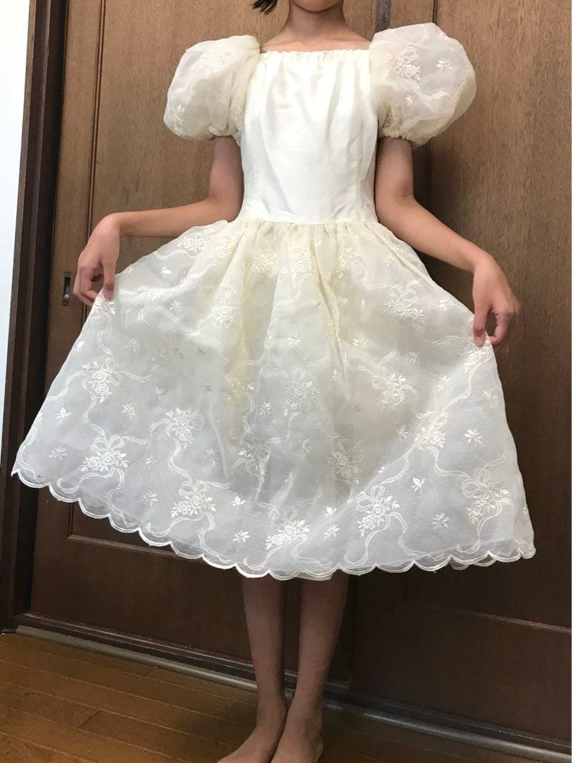 HANAE MORI NEW YORK ワンピース　森英恵半袖ドレス