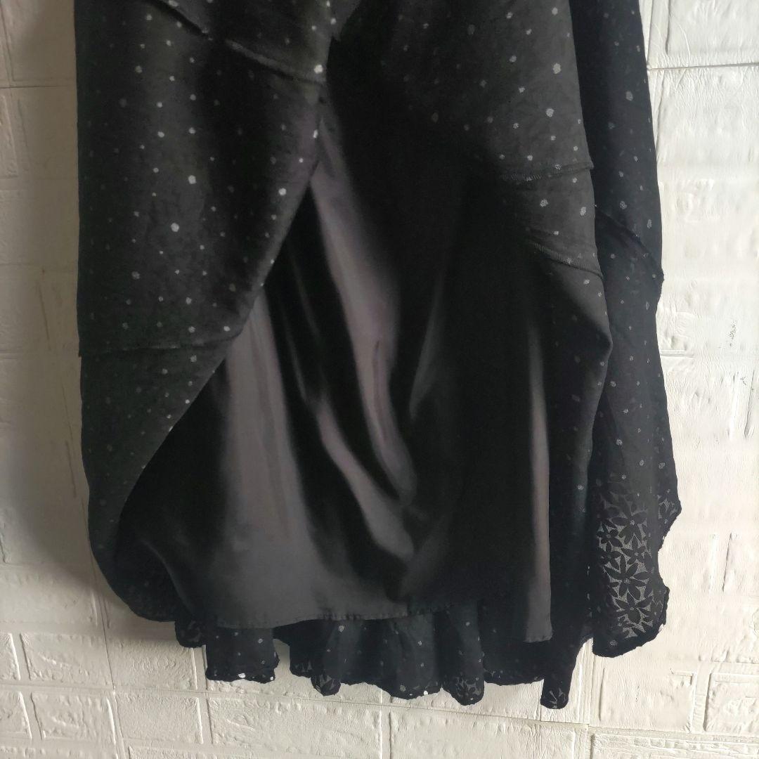 専用✨ANAYI　アナイ フラワーオパールマチフレア スカート　ドット