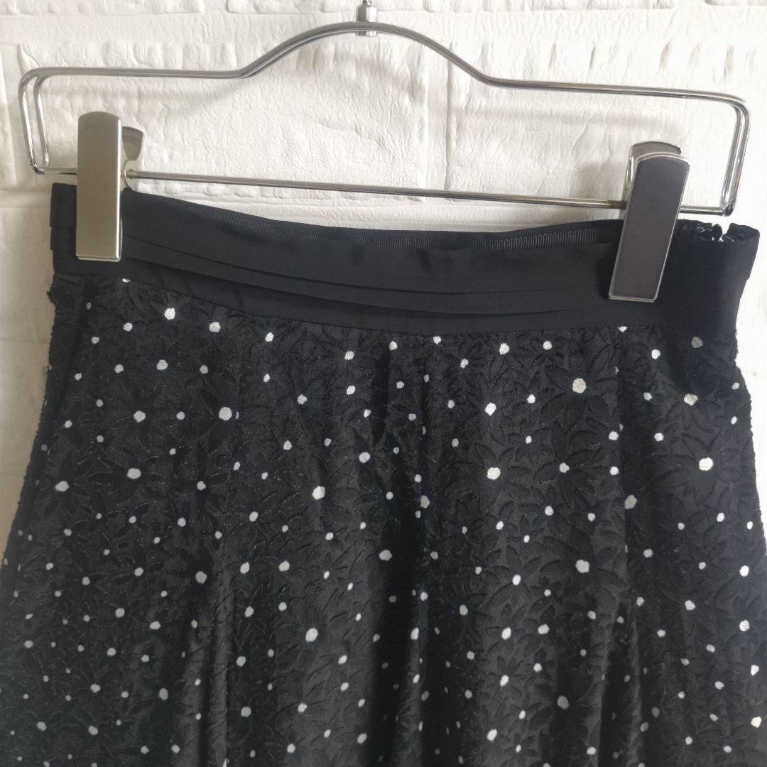 専用✨ANAYI　アナイ フラワーオパールマチフレア スカート　ドット