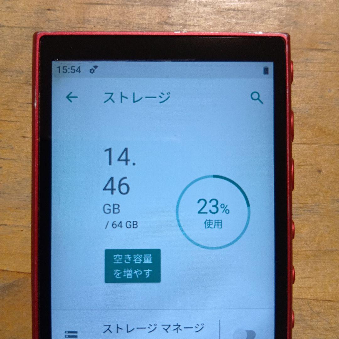 SONYウォークマンNW-A107 64GB　ジャンク品