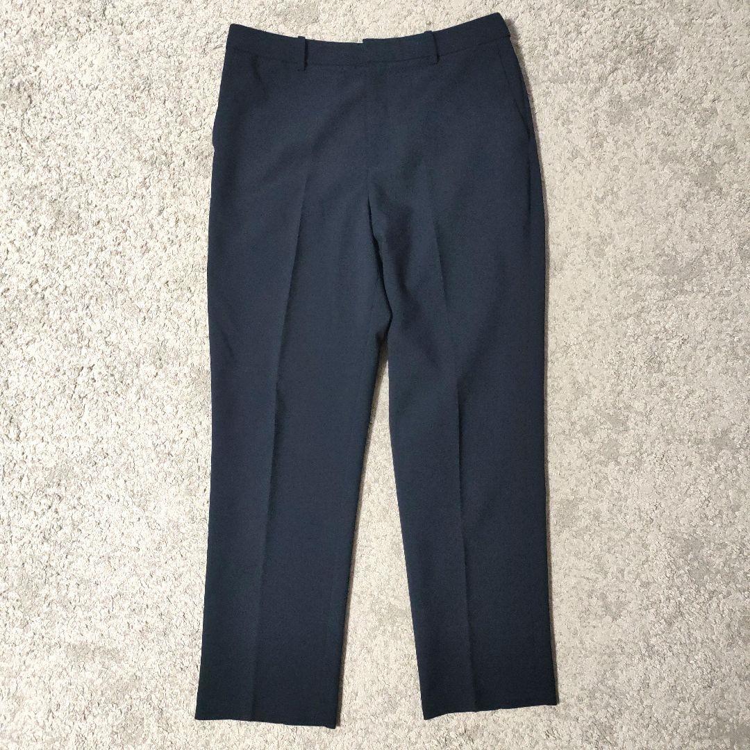 【美品】ユニクロ レディース 感動ジャケット セットアップ 　ネイビー　L／XL