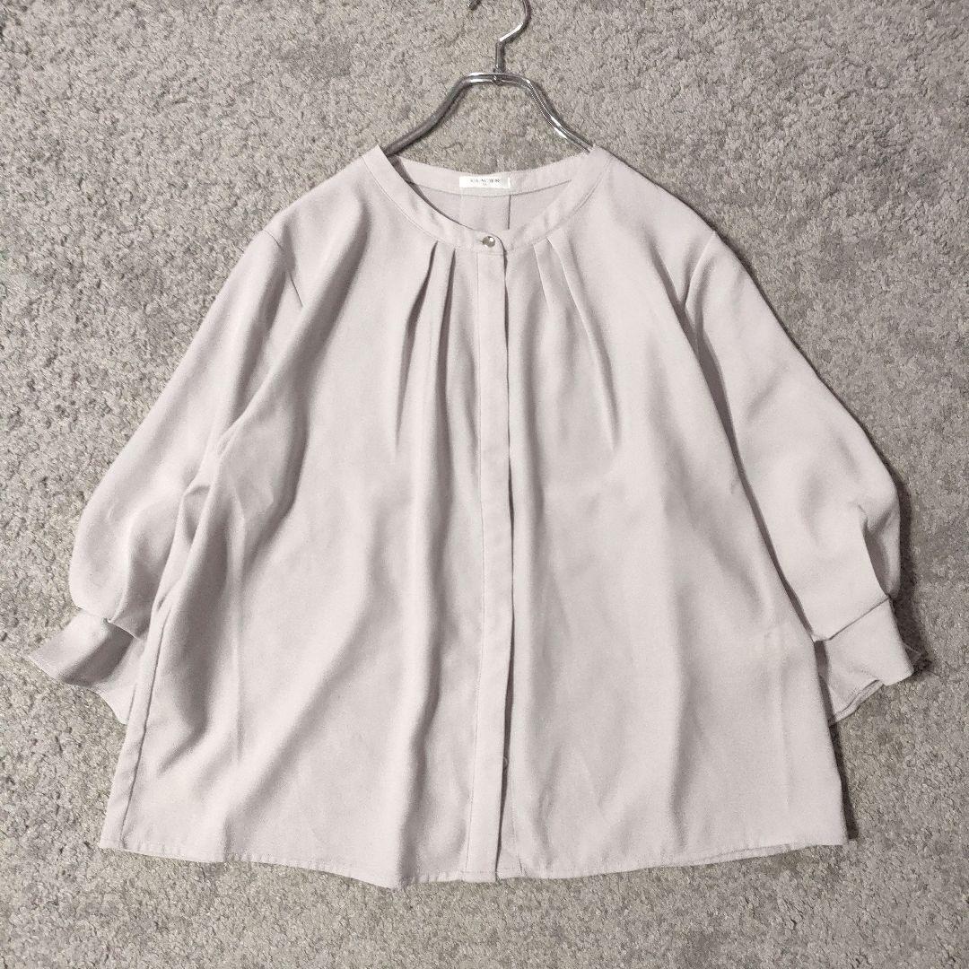 【美品】ユニクロ レディース 感動ジャケット セットアップ 　ネイビー　L／XL