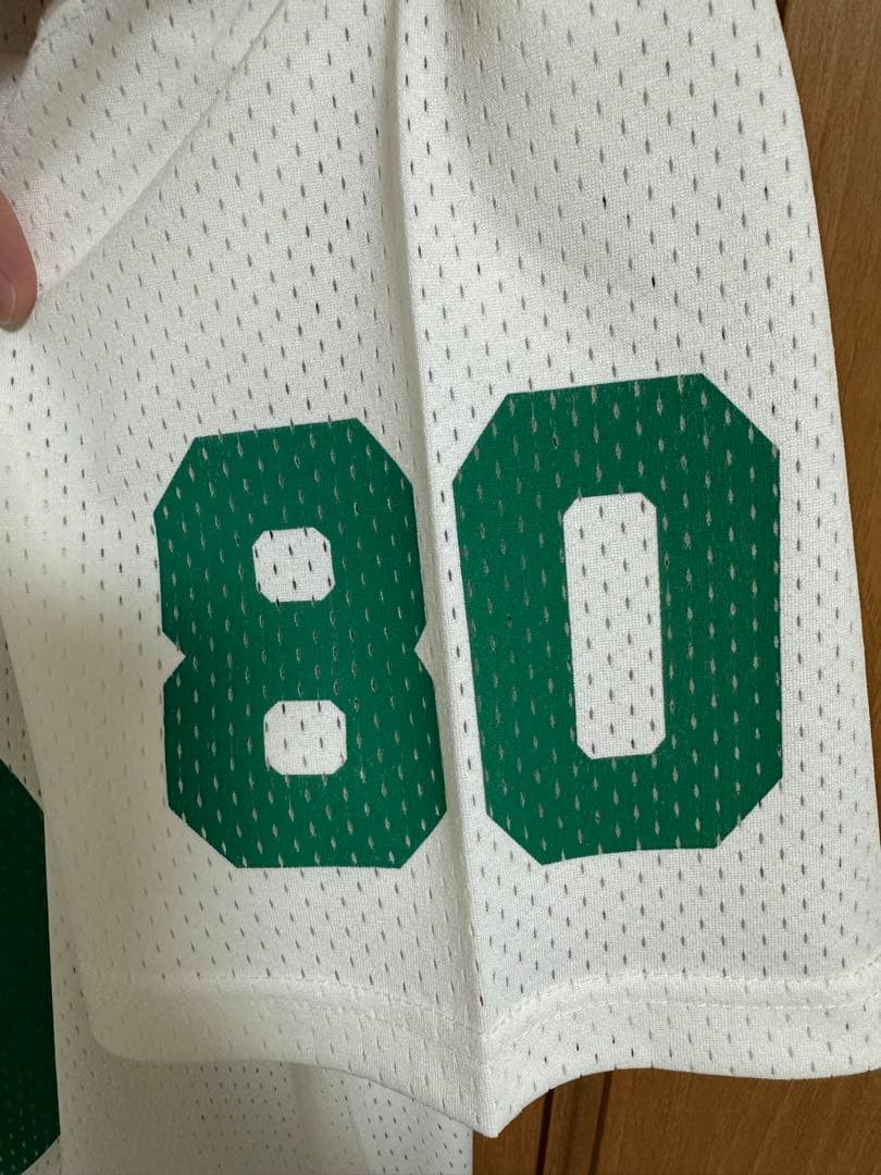 stussy MESH FOOTBALL JERSEY green tシャツ
