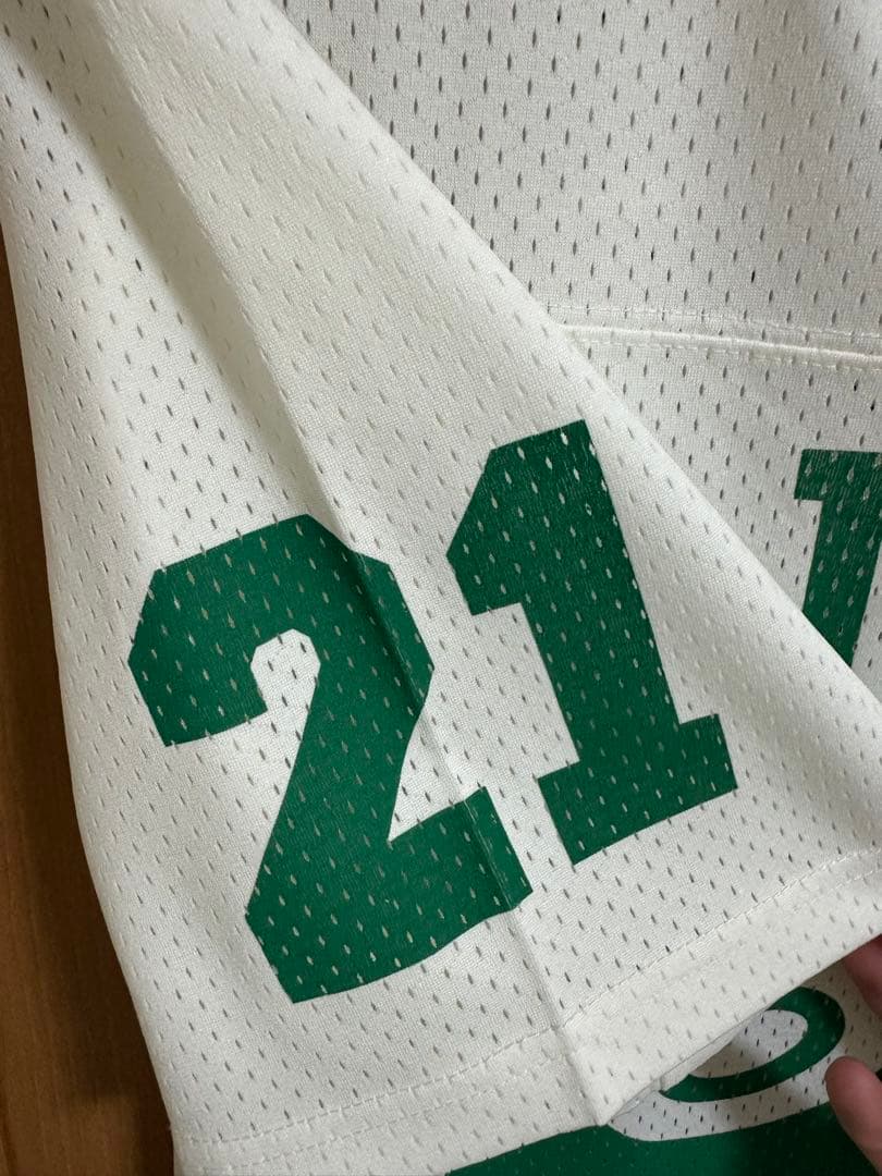 stussy MESH FOOTBALL JERSEY green tシャツ