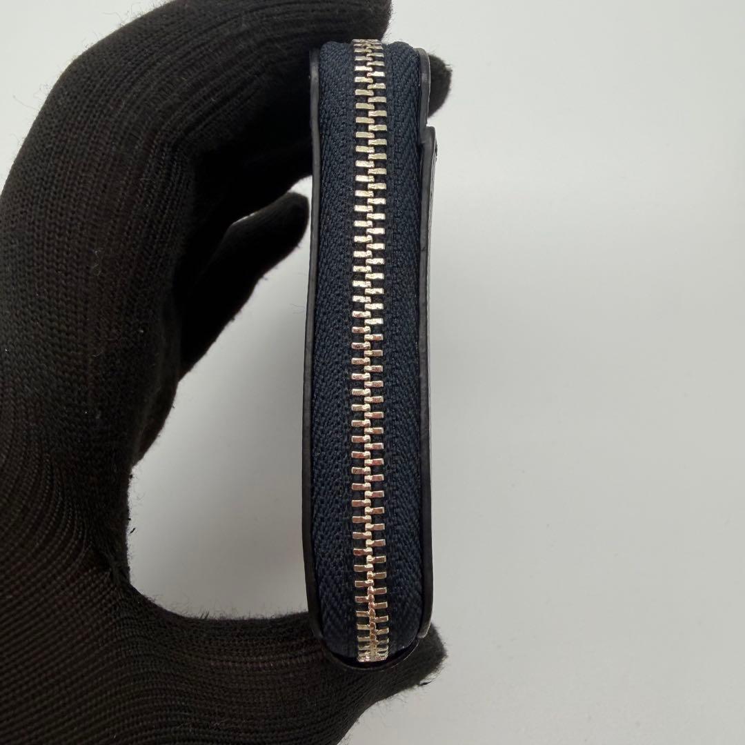 未使用級　ATAO アタオ　チェス　折り財布　レザー　シェードグレー