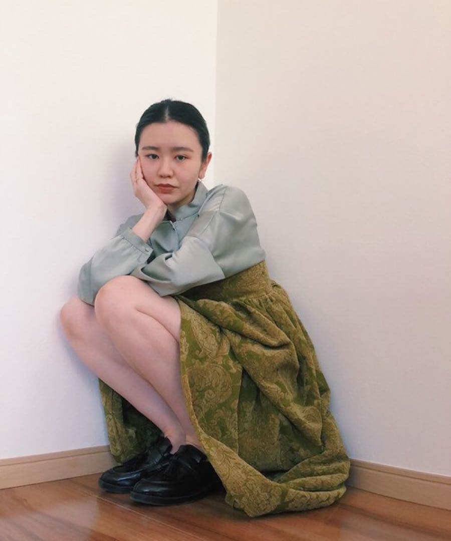 Lyta リタ ジャガード ボリューム キャミワンピース 二次会 結婚式