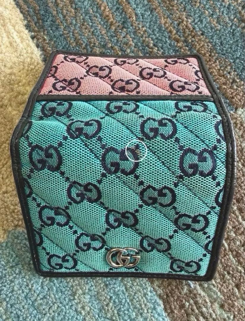 GUCCI グッチ GGマーモント キルティング 希少 マルチカラー 財布
