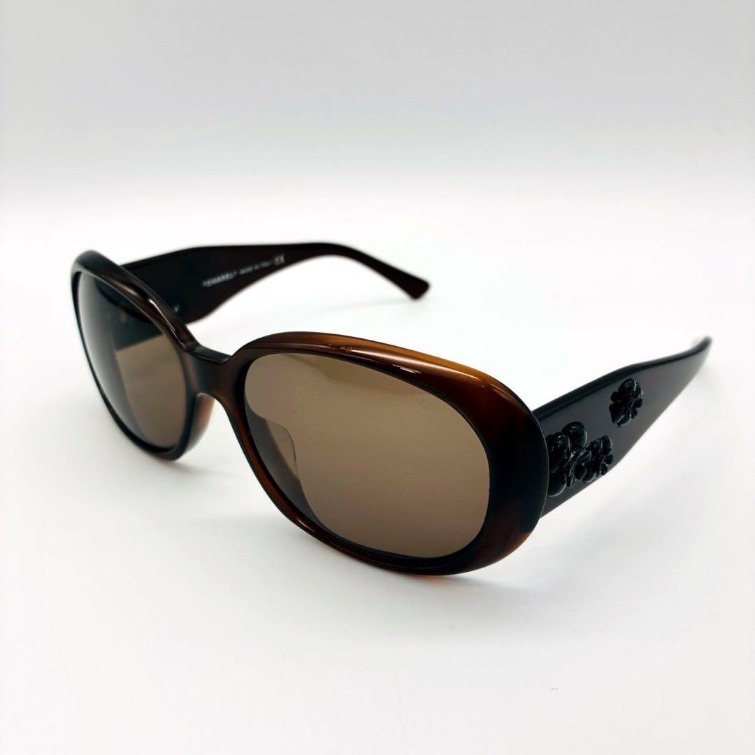 小物 00s archive CHANEL Camellia sunglasses