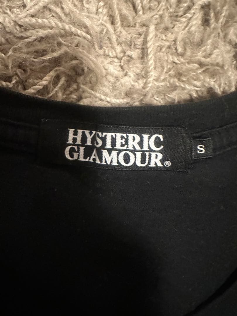 HYSTERIC GLAMOUR グラフィックTシャツ Sサイズ ブラック