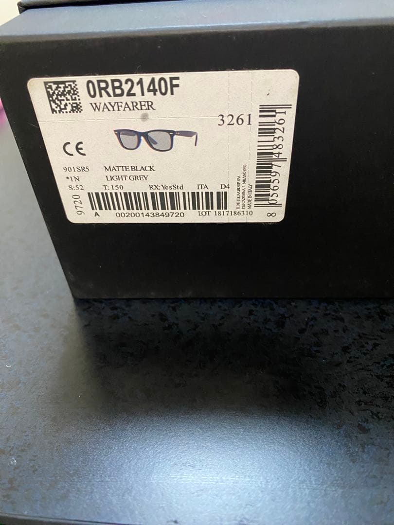 Ray-Ban Wayfarer 木村拓哉コラボサングラス