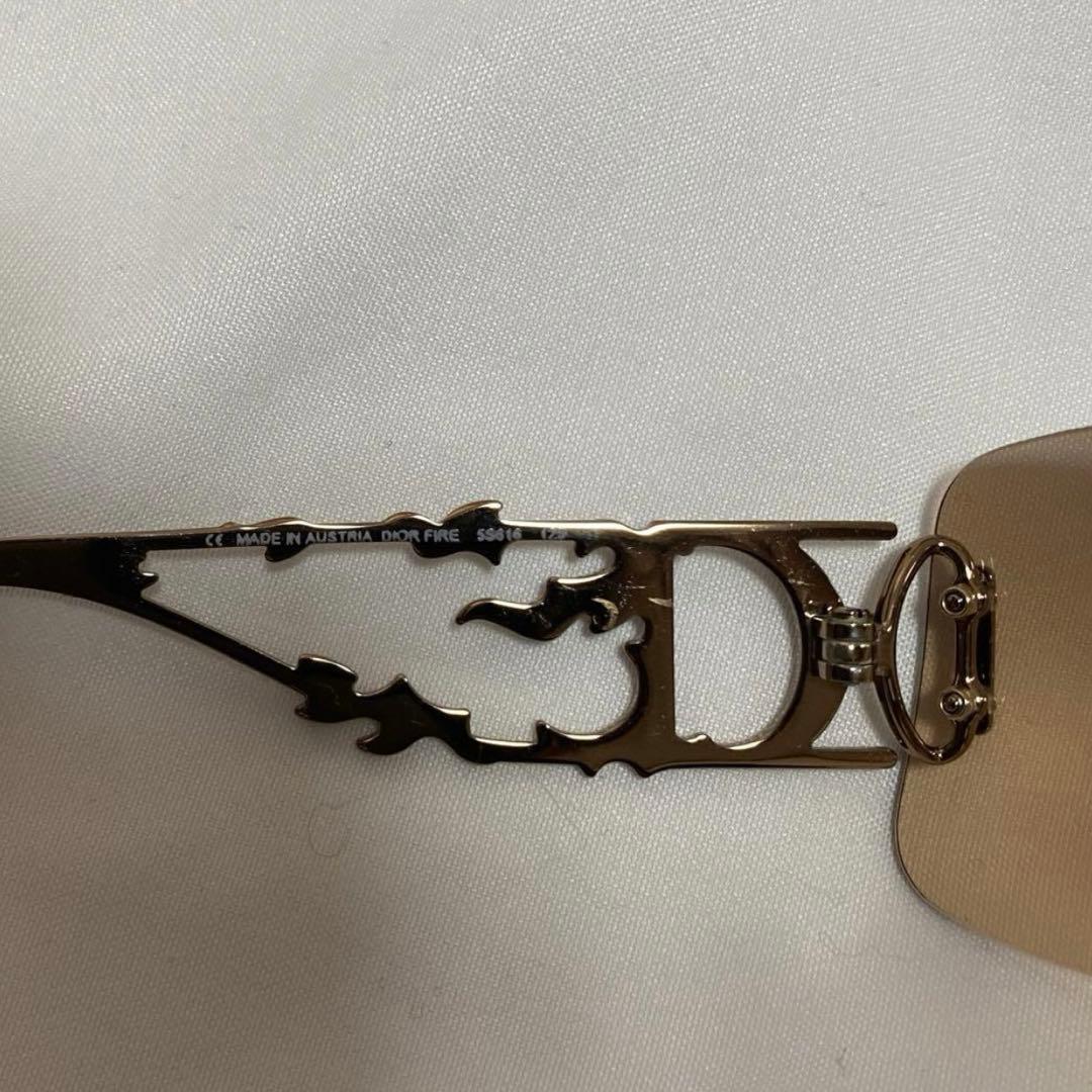 小物 Christian Dior vintage fire sunglasses