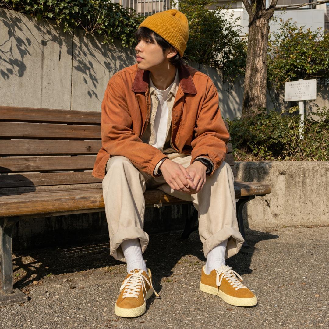 PUMA WEEKEND PL スエード オレンジ 27cm