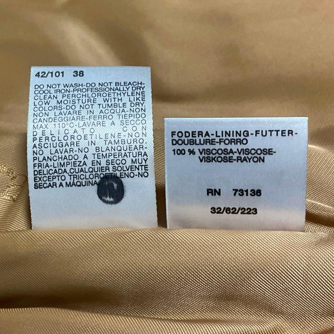 極上品　Max Mara デザインロングコート　カシミヤ混合　ガウン　イタリア製