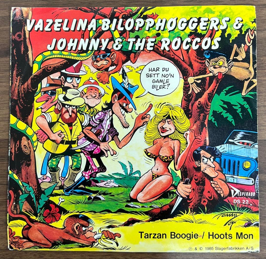 洋楽 Vazelina Bilopphoggers / Tarzan Boogie