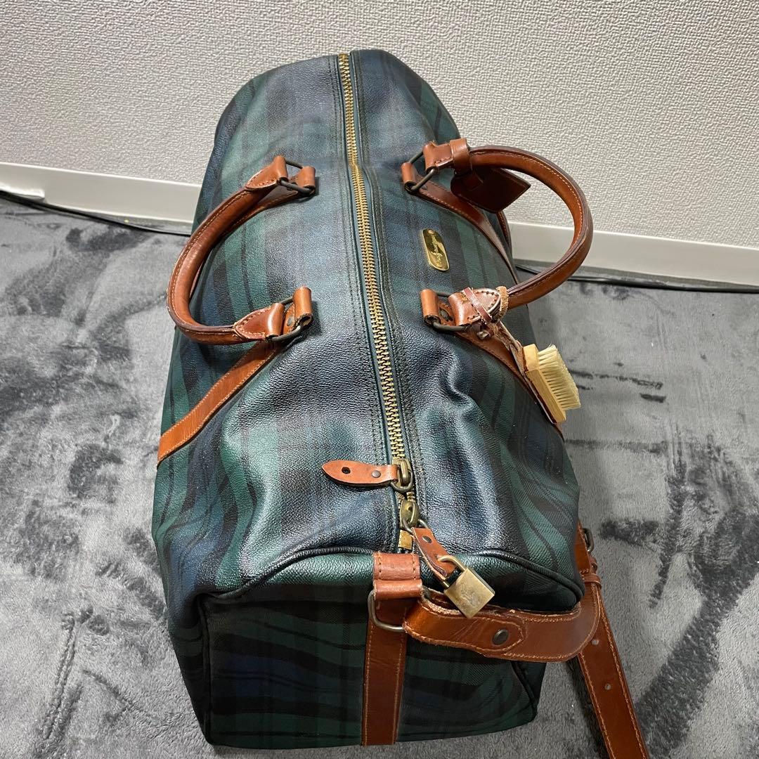 90s POLO Ralph Lauren ボストンバッグ　2way 鍵付　旅行