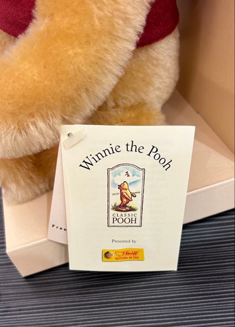 シュタイフ　ぬいぐるみ　プーさん classic POOH