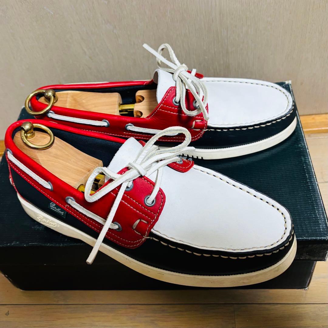 値下げ❗️美品❗️定価46,200円【パラブーツ】バース デッキシューズ 6h