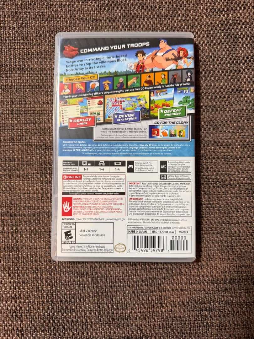 Advance Wars 1+2 アドバンスウォーズ Switch