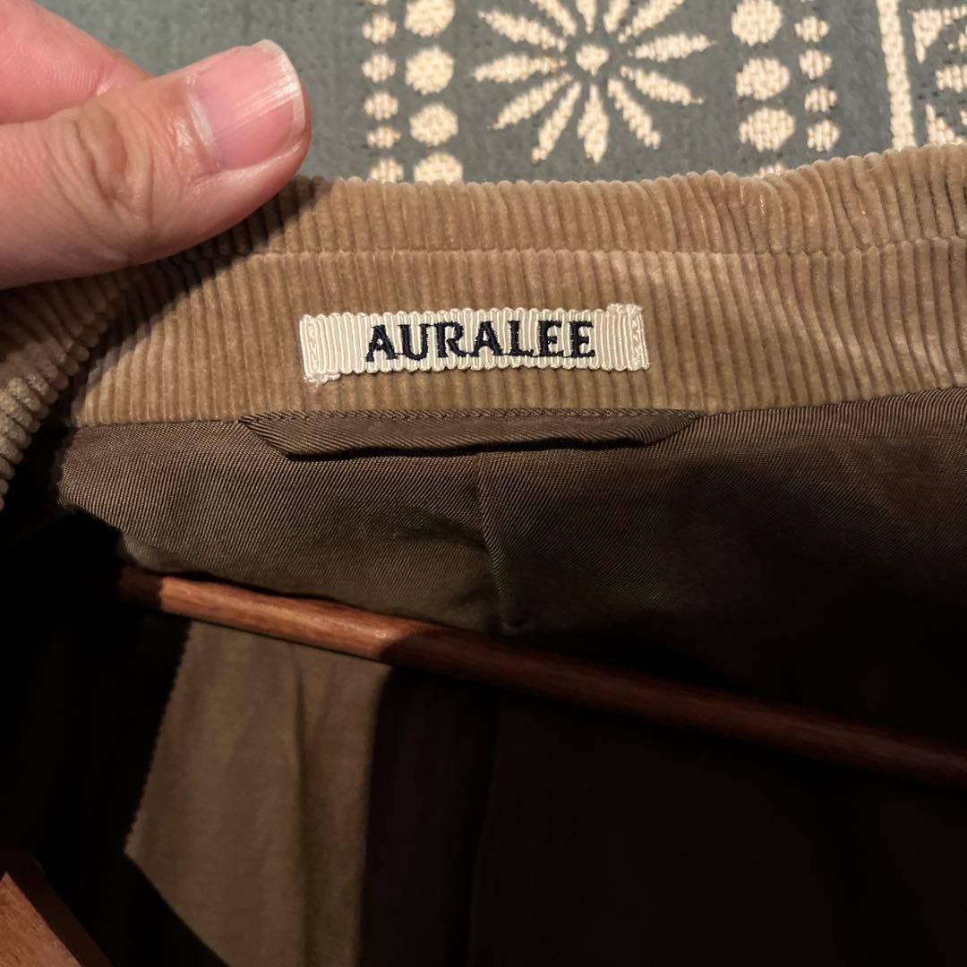 AURALEE ブラウン コーデュロイ テーラードジャケット サイズ5