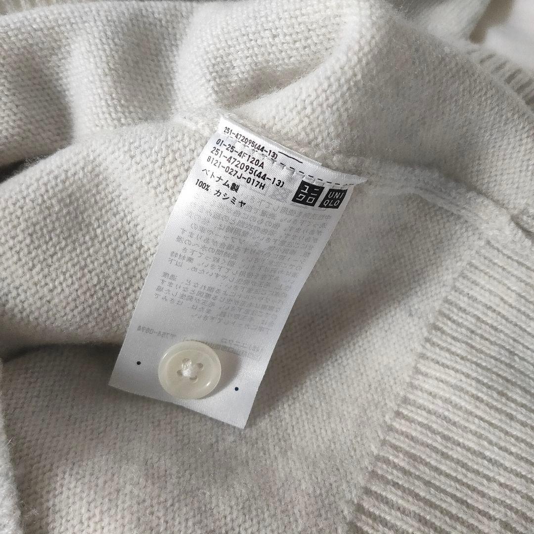 UNIQLO : C カシミヤクルーネックショートカーディガン Sサイズ