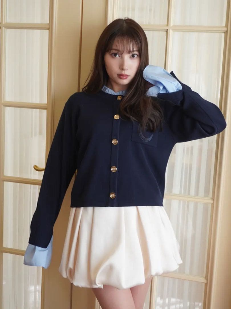 eimyistoire Attached collar カーディガン